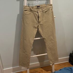 Ralph Lauren Men's Beige Straight Jeans